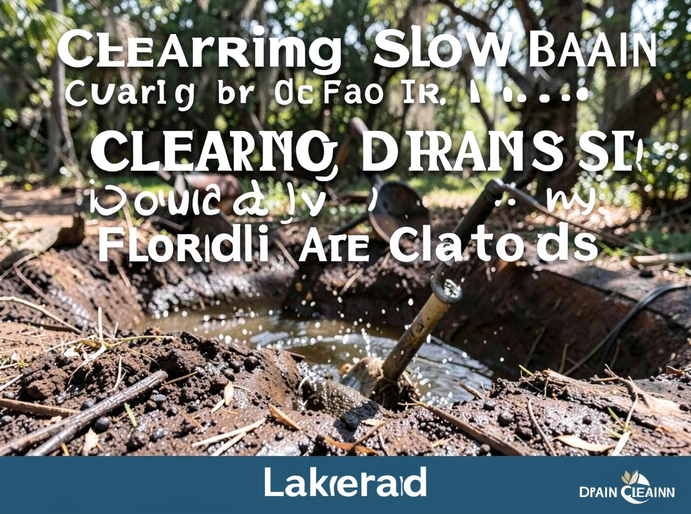 Clearing Slow Drains Caused by Florida Tree Roots
