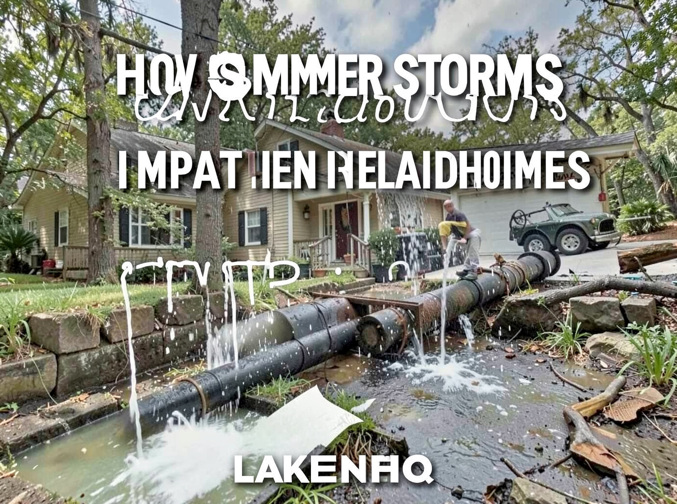 How Summer Storms Impact Drain Lines in Florida Homes