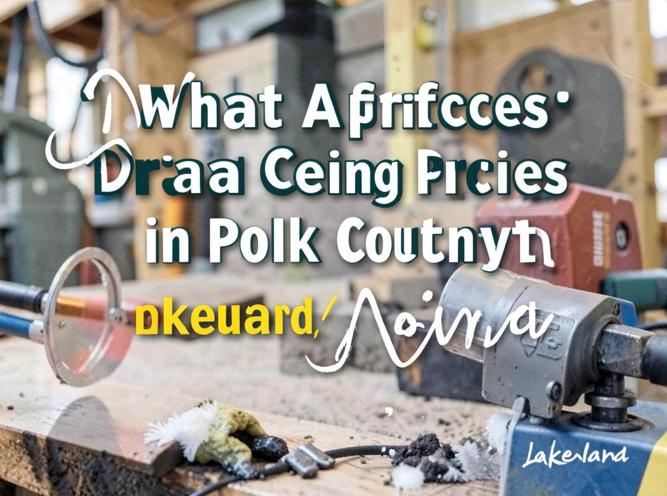 What Affects Drain Cleaning Prices in Polk County